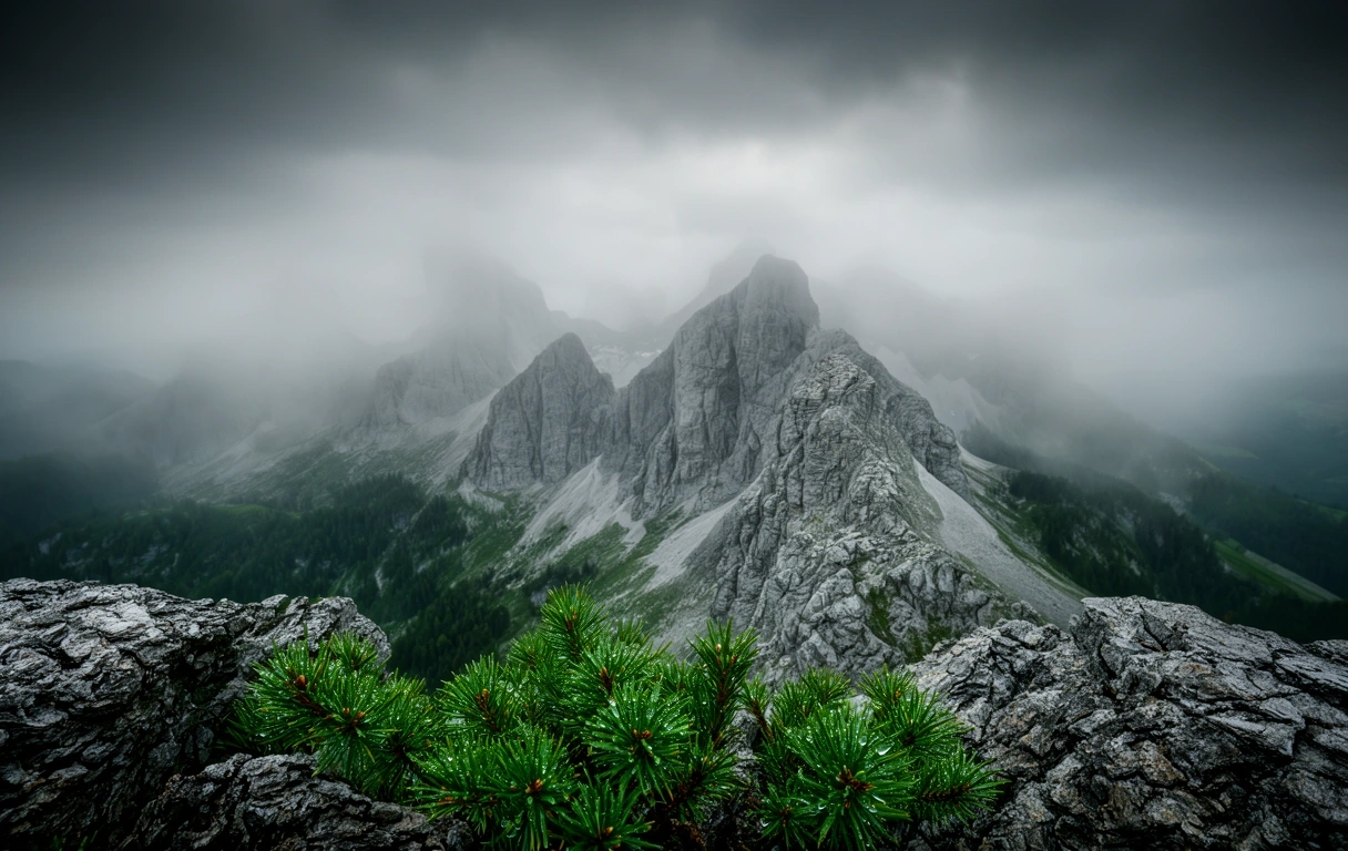 Slovenian Alpine Landscape